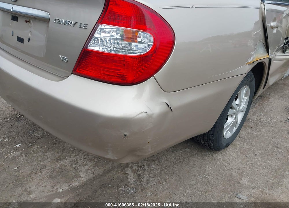 2004 TOYOTA CAMRY LE V6 VIN: 4T1BF32K54U569041