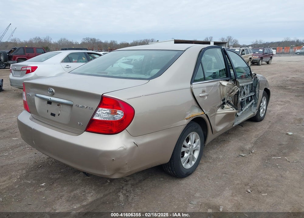 2004 TOYOTA CAMRY LE V6 VIN: 4T1BF32K54U569041