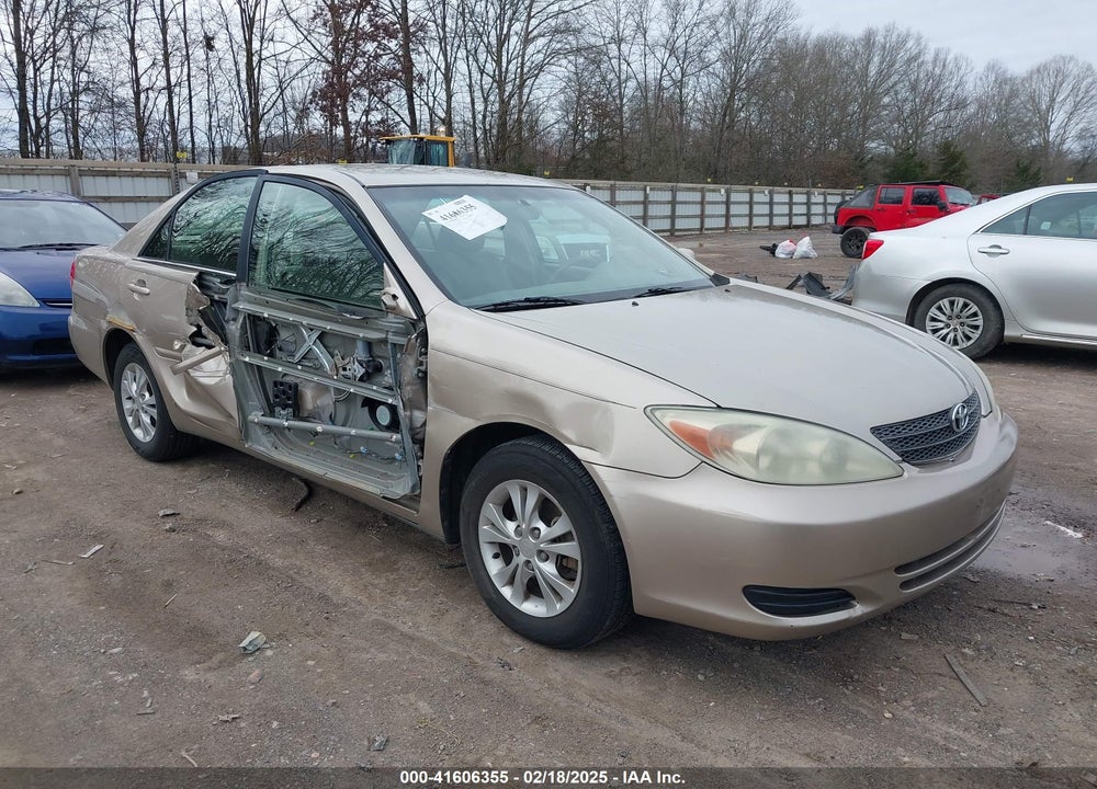 2004 TOYOTA CAMRY LE V6 VIN: 4T1BF32K54U569041