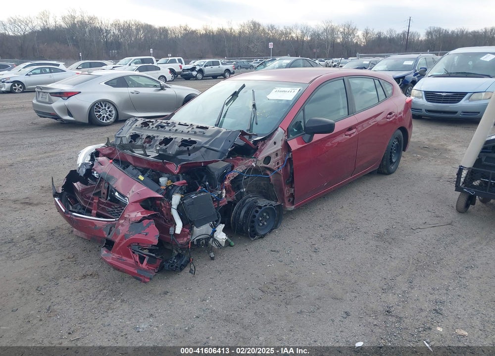 2019 SUBARU IMPREZA VIN: 4S3GTAA63K3722238