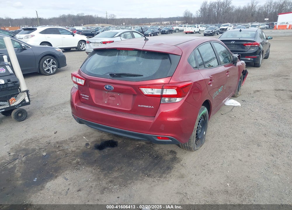 2019 SUBARU IMPREZA VIN: 4S3GTAA63K3722238