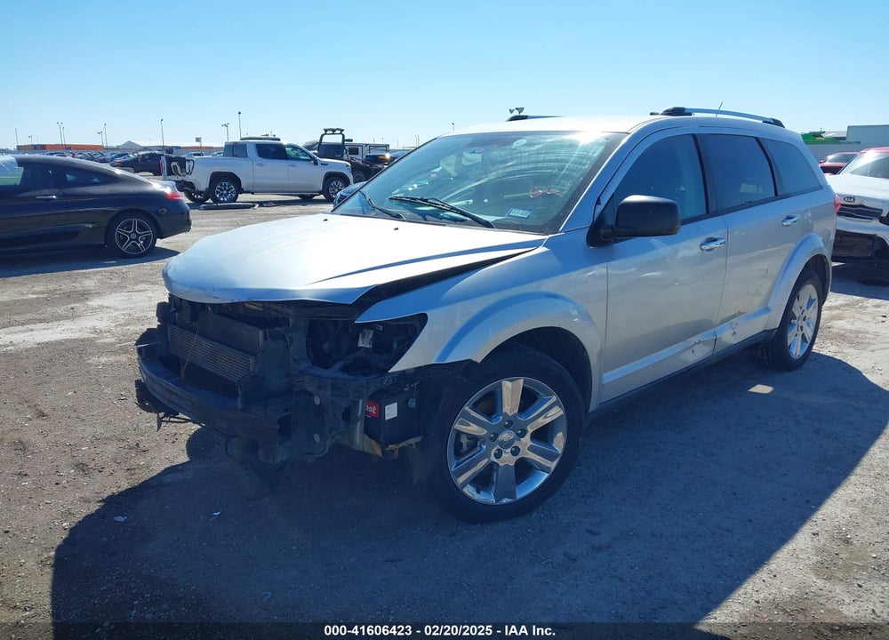 2014 DODGE JOURNEY SE VIN: 3C4PDCAB6ET317005