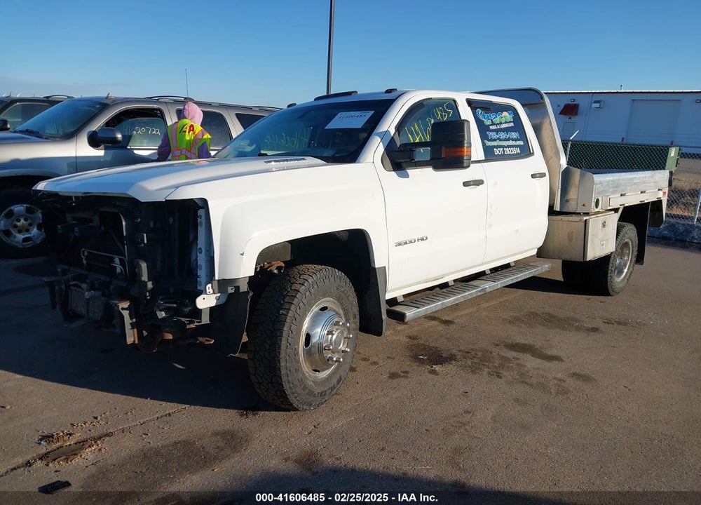 2016 CHEVROLET SILVERADO 3500HD WT VIN: 1GC4KYC86GF138905