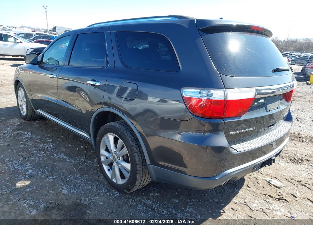 2011 DODGE DURANGO CITADEL VIN: 1D4SD5GT4BC674344
