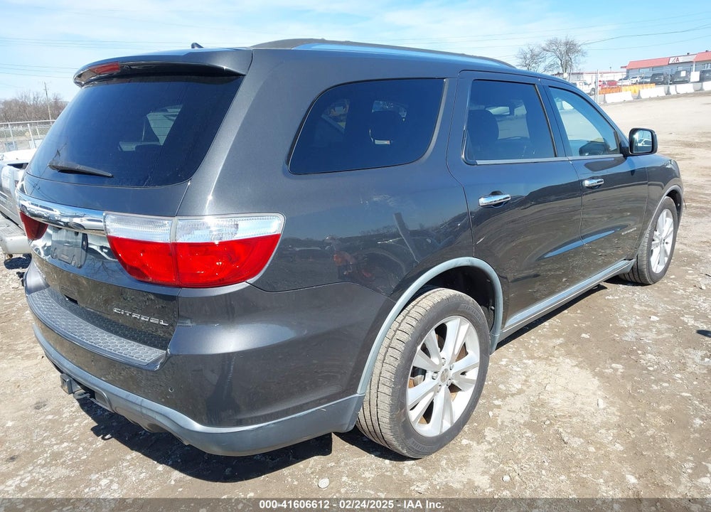 2011 DODGE DURANGO CITADEL VIN: 1D4SD5GT4BC674344