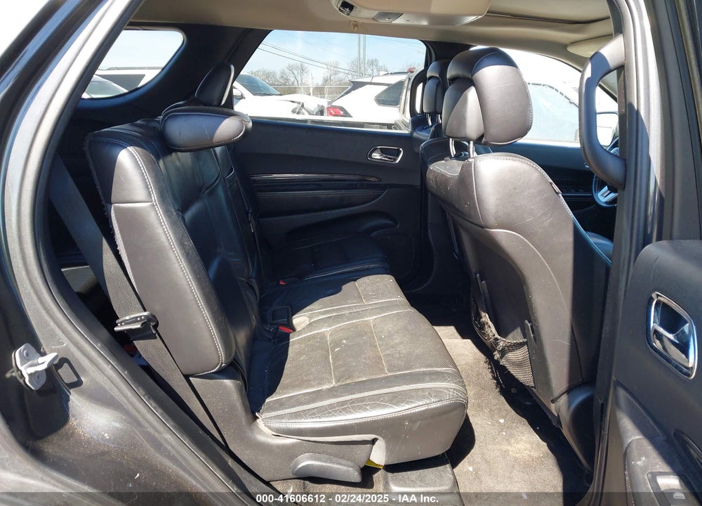 2011 DODGE DURANGO CITADEL VIN: 1D4SD5GT4BC674344