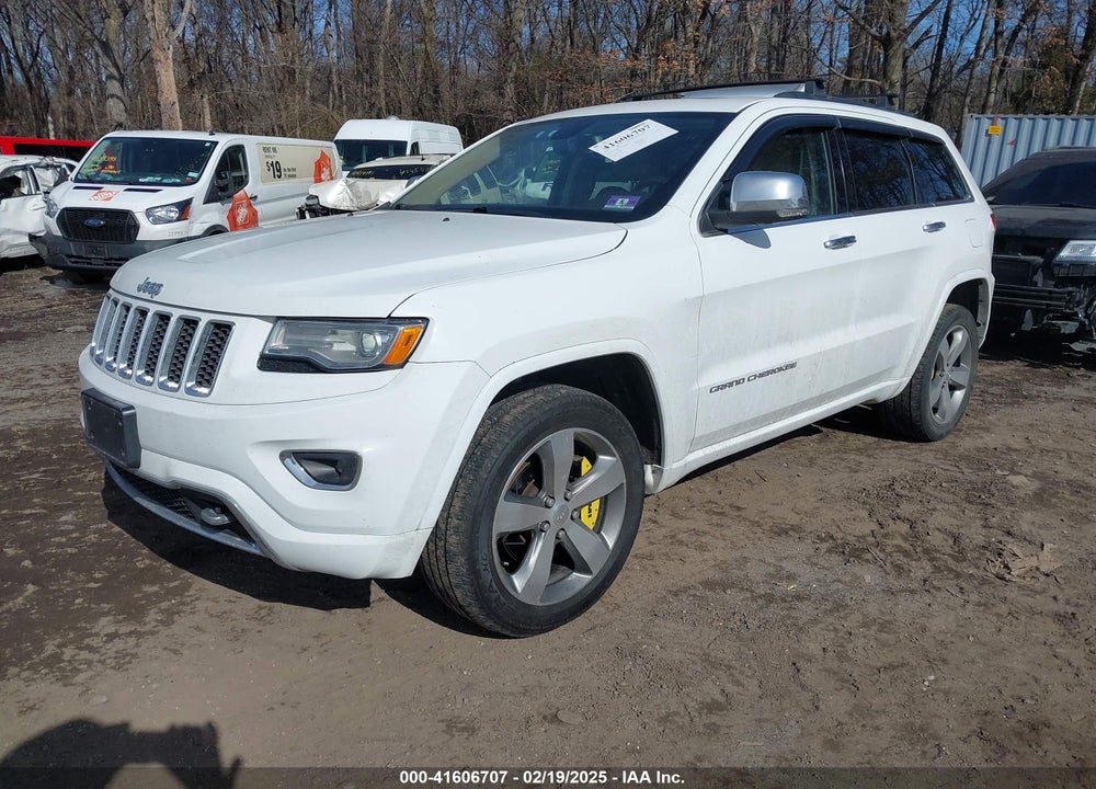 2016 JEEP GRAND CHEROKEE OVERLAND VIN: 1C4RJFCTXGC312476