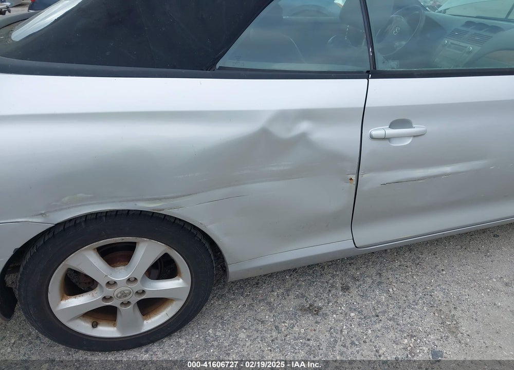 2007 TOYOTA CAMRY SOLARA SLE VIN: 4T1FA38P27U109018