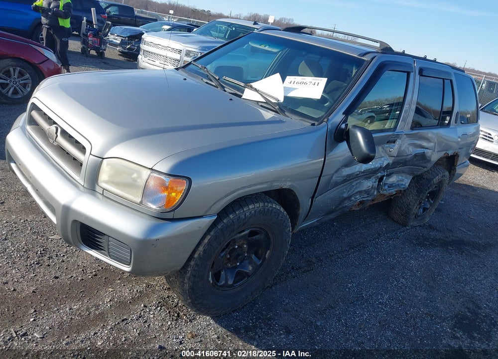 2001 NISSAN PATHFINDER VIN: JN8DR07YX1W526920