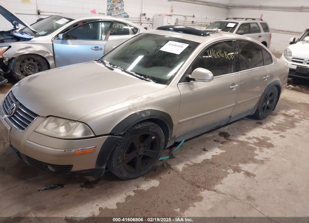 2004 VOLKSWAGEN PASSAT GLX VIN: WVWTH63B54P253544