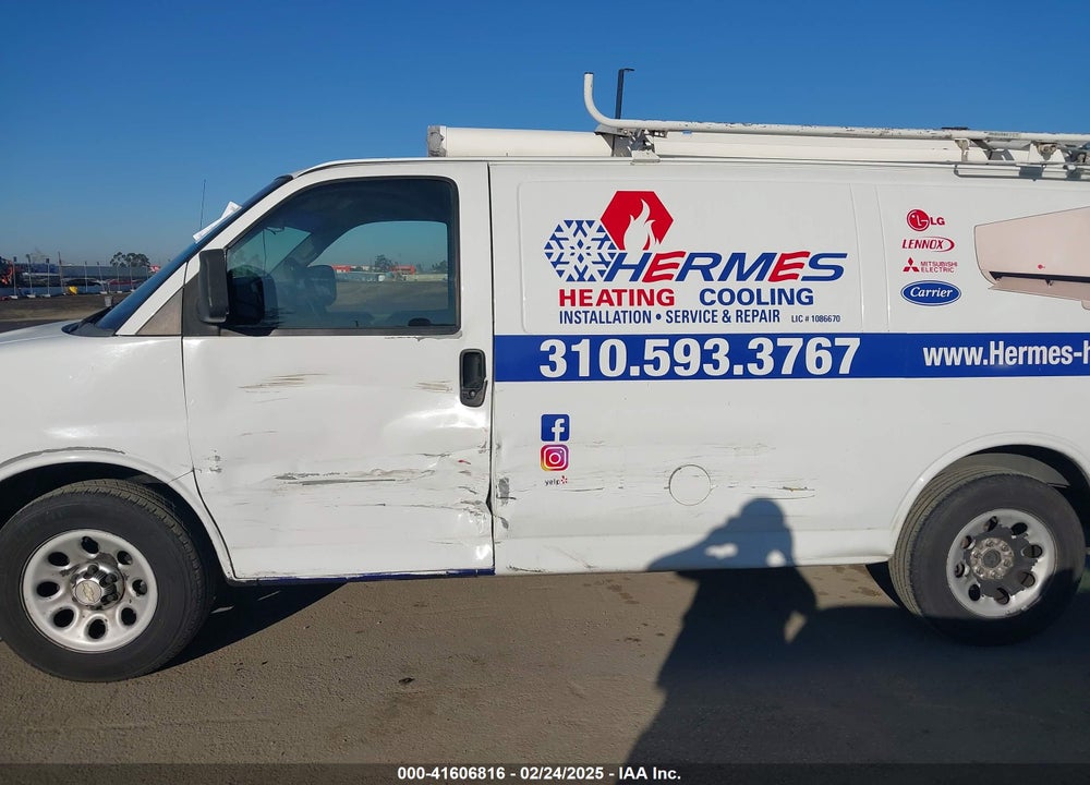 2012 CHEVROLET EXPRESS 1500 VIN: 1GCSGAFX3C1135275