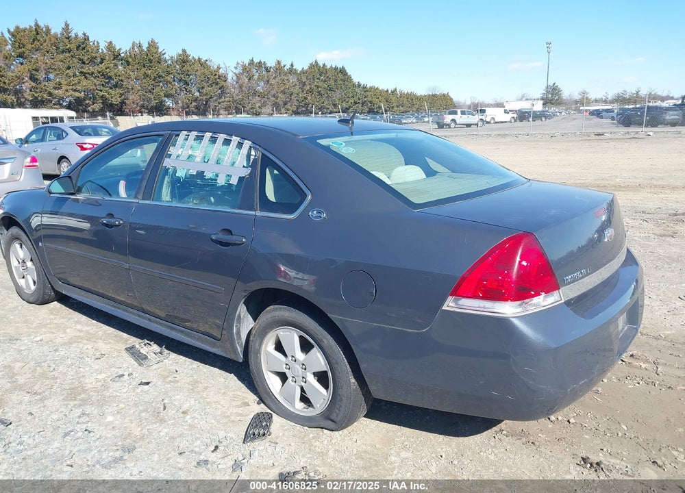 2009 CHEVROLET IMPALA LT VIN: 2G1WT57K991279206