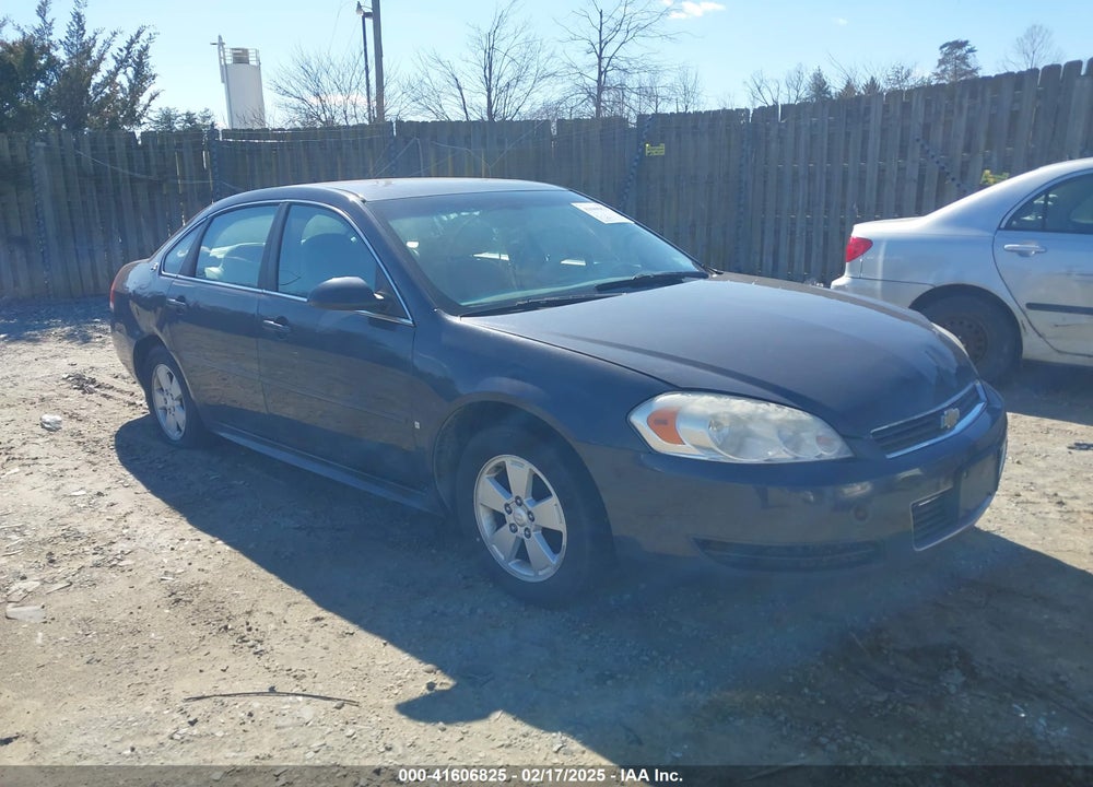 2009 CHEVROLET IMPALA LT VIN: 2G1WT57K991279206
