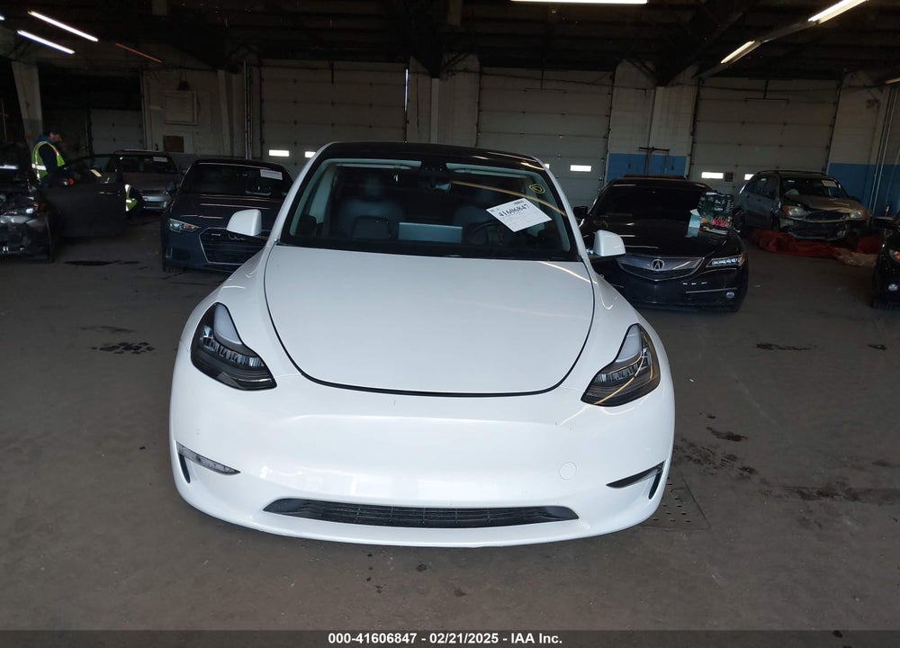 2020 TESLA MODEL Y LONG RANGE DUAL MOTOR ALL-WHEEL DRIVE VIN: 5YJYGDEE7LF050362
