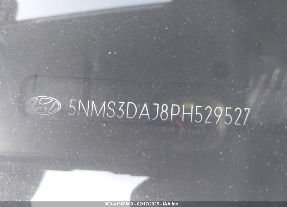 2023 HYUNDAI SANTA FE SEL VIN: 5NMS3DAJ8PH529527