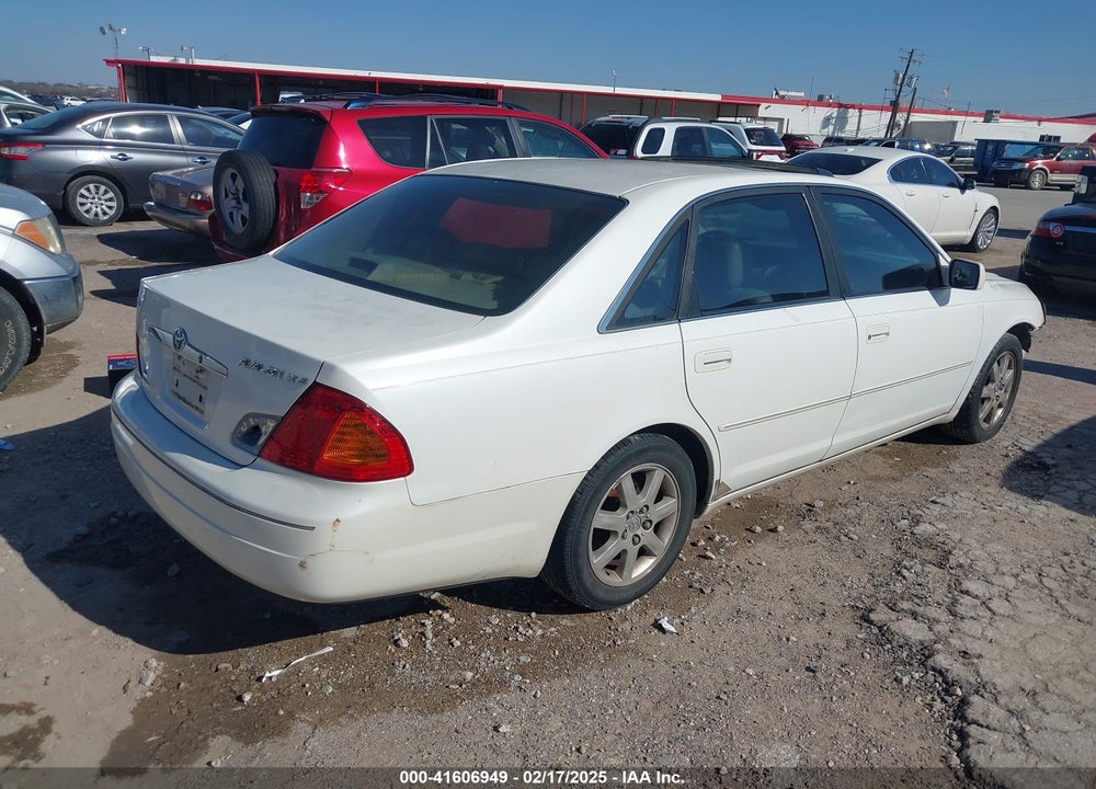 2002 TOYOTA AVALON XLS VIN: 4T1BF28B52U197599