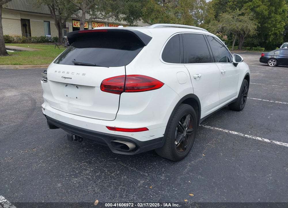 2016 PORSCHE CAYENNE VIN: WP1AA2A21GLA00402
