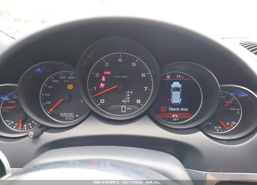 2016 PORSCHE CAYENNE VIN: WP1AA2A21GLA00402