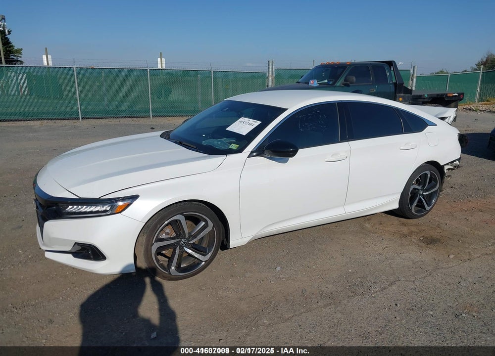 2022 HONDA ACCORD VIN: 1HGCV1F38NA120685