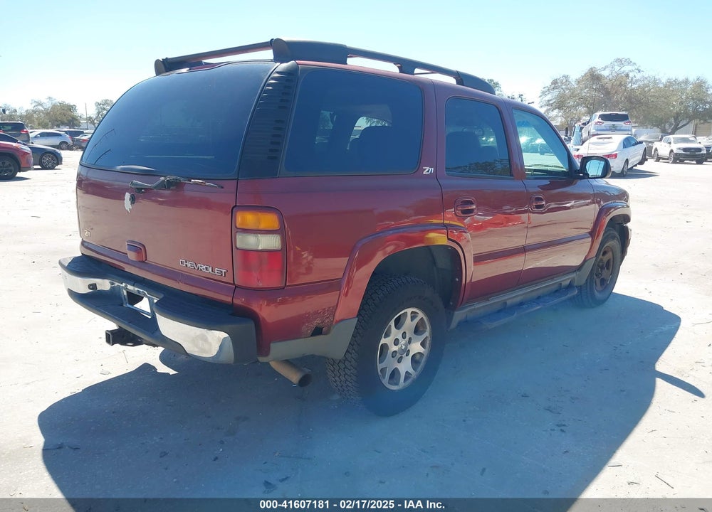 2003 CHEVROLET TAHOE Z71 VIN: 1GNEK13Z83R223068