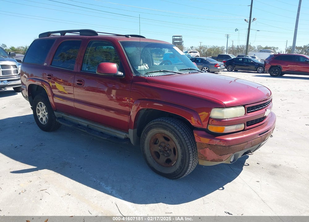 2003 CHEVROLET TAHOE Z71 VIN: 1GNEK13Z83R223068