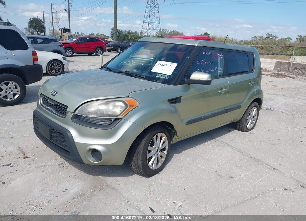 2013 KIA SOUL VIN: KNDJT2A61D7629435