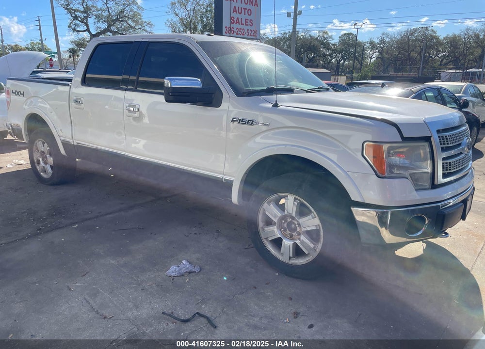 2011 FORD F-150 PLATINUM VIN: 1FTFW1EF9BFA70575