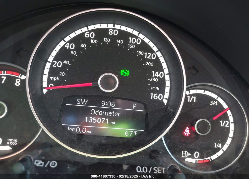 2013 VOLKSWAGEN BEETLE VIN: 3VW5P7AT5DM810713
