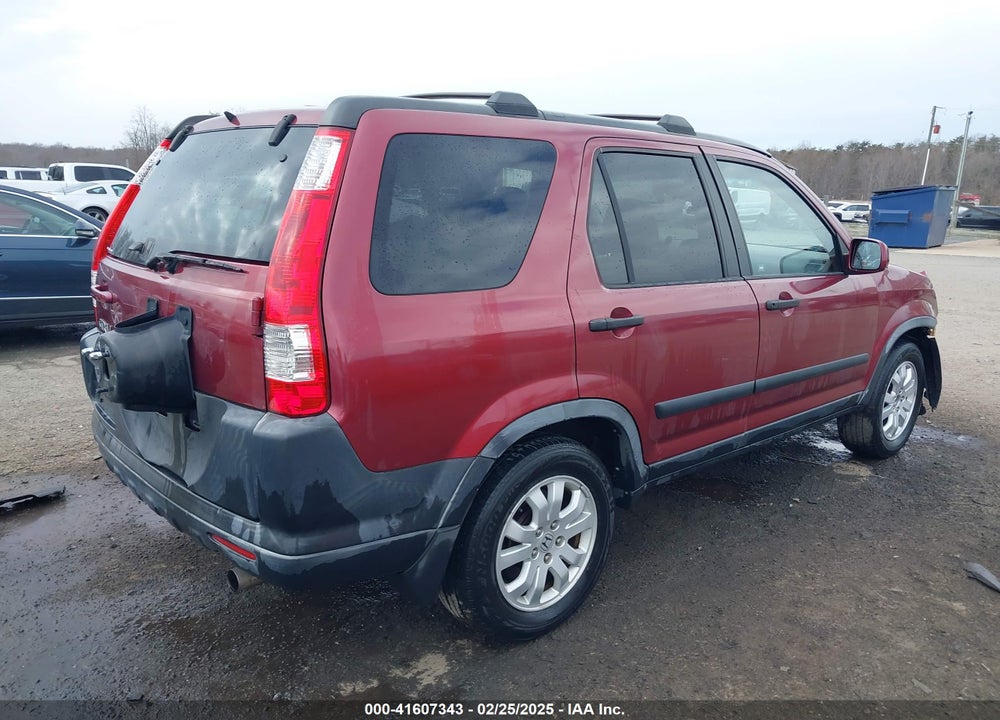 2006 HONDA CR-V VIN: JHLRD78886C055952
