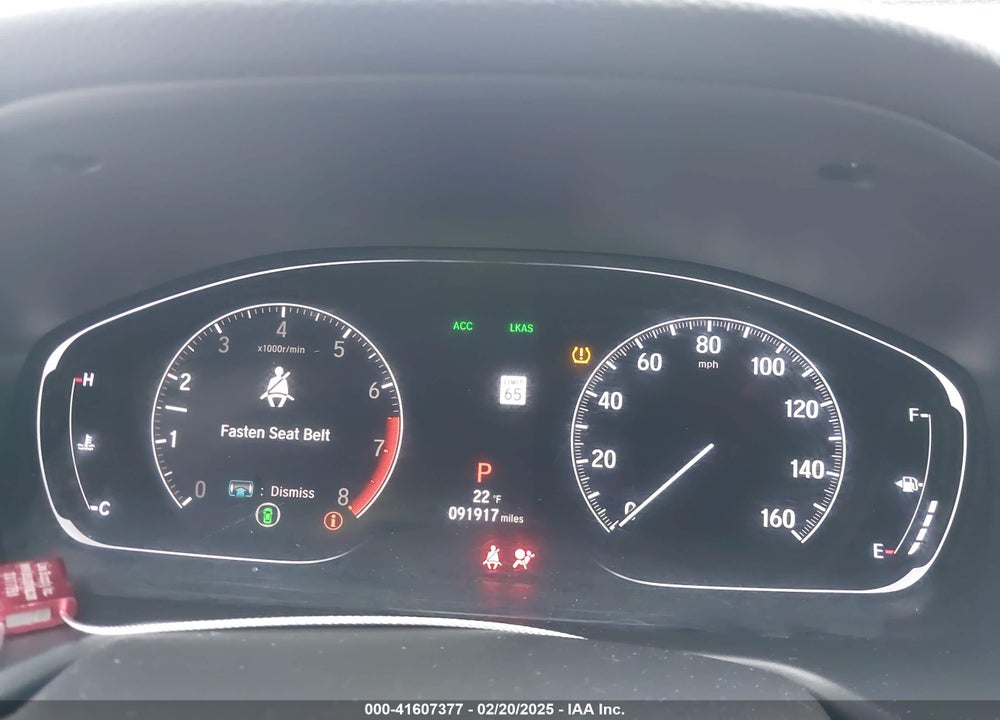 2019 HONDA ACCORD VIN: 1HGCV1F31KA171814