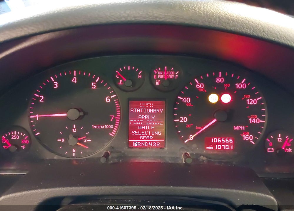 1999 AUDI A6 2.8 AVANT VIN: WAUDA24B1XN002470