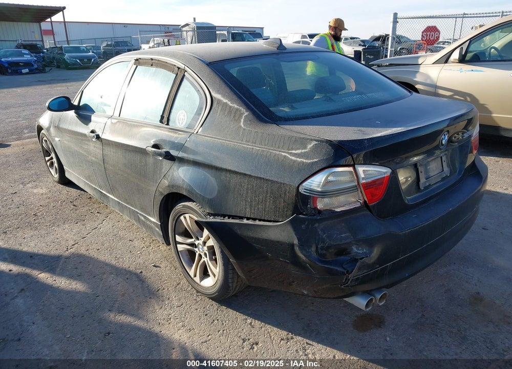 2008 BMW 328I VIN: WBAVA33508K054438