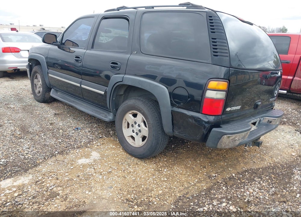 2005 CHEVROLET TAHOE VIN: 1GNEC13T45R181817