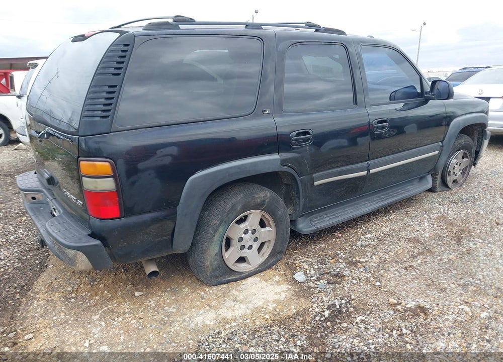2005 CHEVROLET TAHOE VIN: 1GNEC13T45R181817