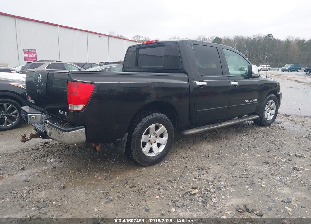 2006 NISSAN TITAN LE VIN: 1N6BA07A66N575572