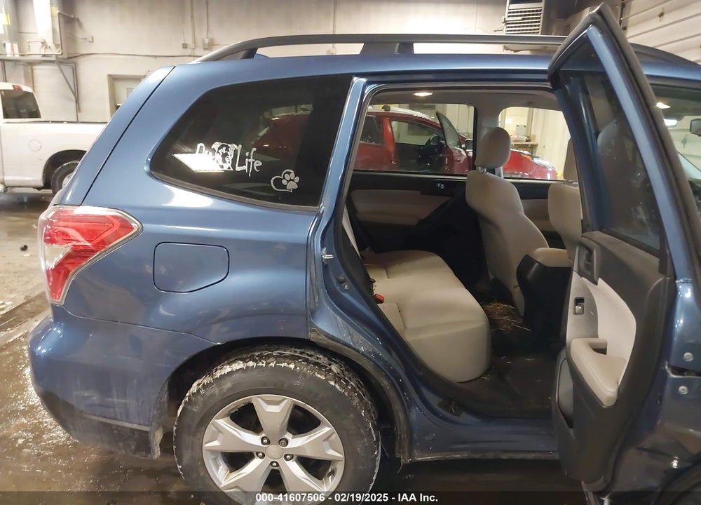 2016 SUBARU FORESTER 2.5I PREMIUM VIN: JF2SJAGC6GH522818