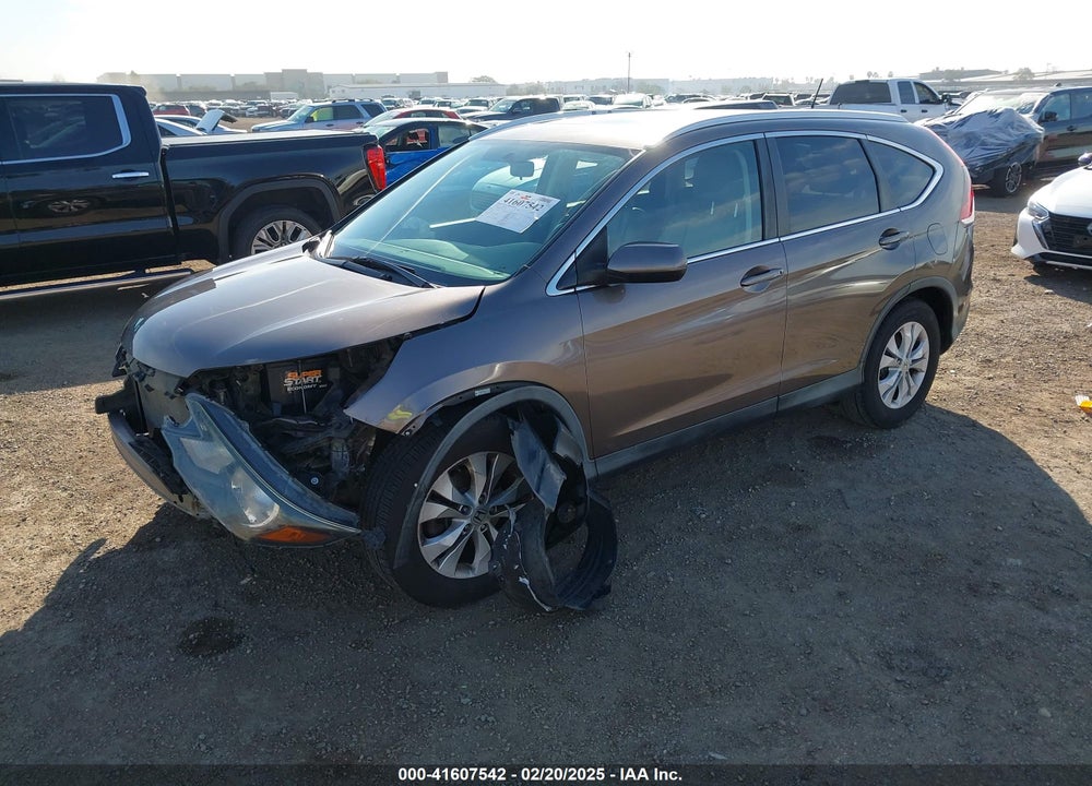 2014 HONDA CR-V EX-L VIN: 2HKRM3H75EH562856
