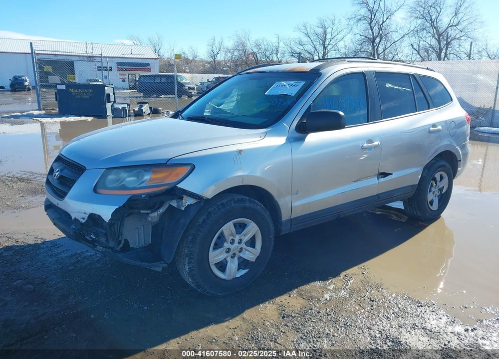 2009 HYUNDAI SANTA FE GLS VIN: 5NMSG73DX9H259989