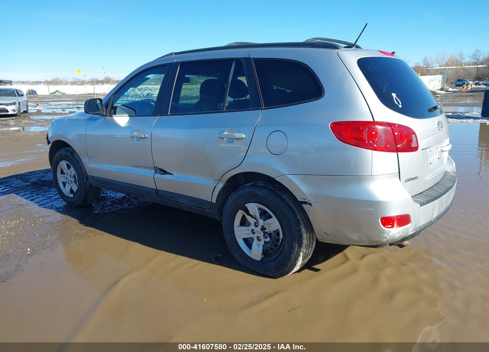 2009 HYUNDAI SANTA FE GLS VIN: 5NMSG73DX9H259989