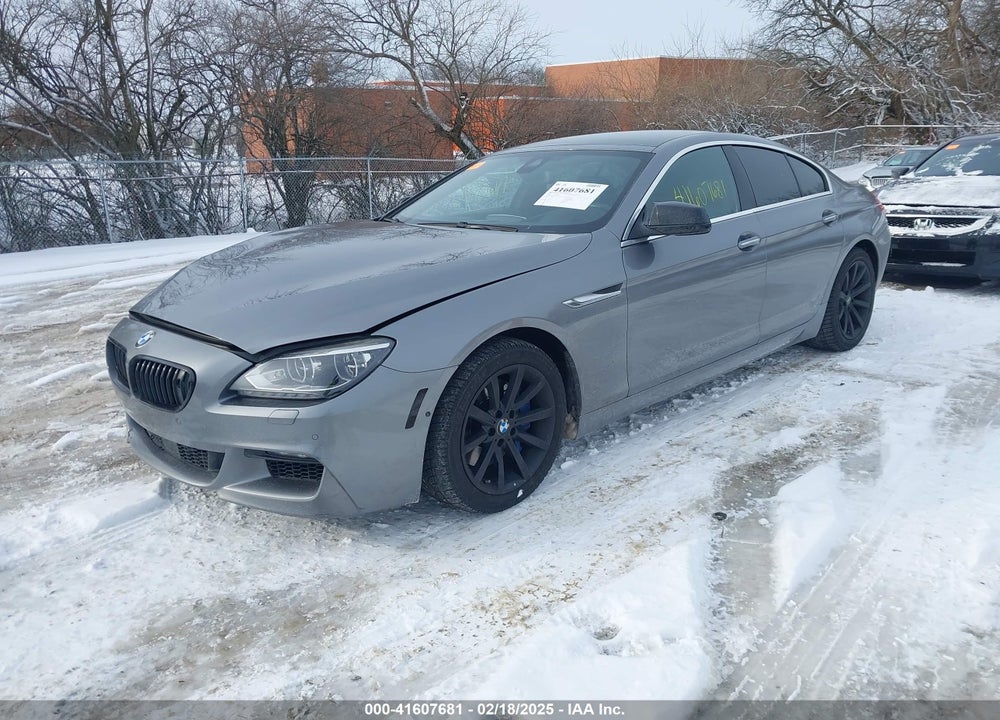 2013 BMW 650I GRAN COUPE VIN: WBA6B4C54DDG67543