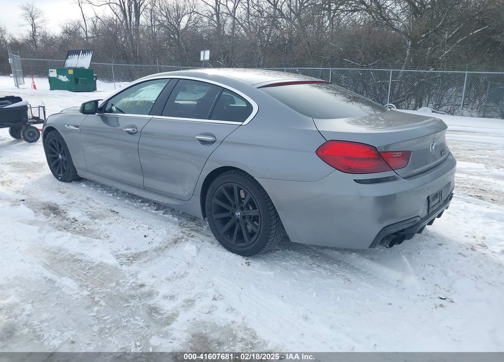 2013 BMW 650I GRAN COUPE VIN: WBA6B4C54DDG67543