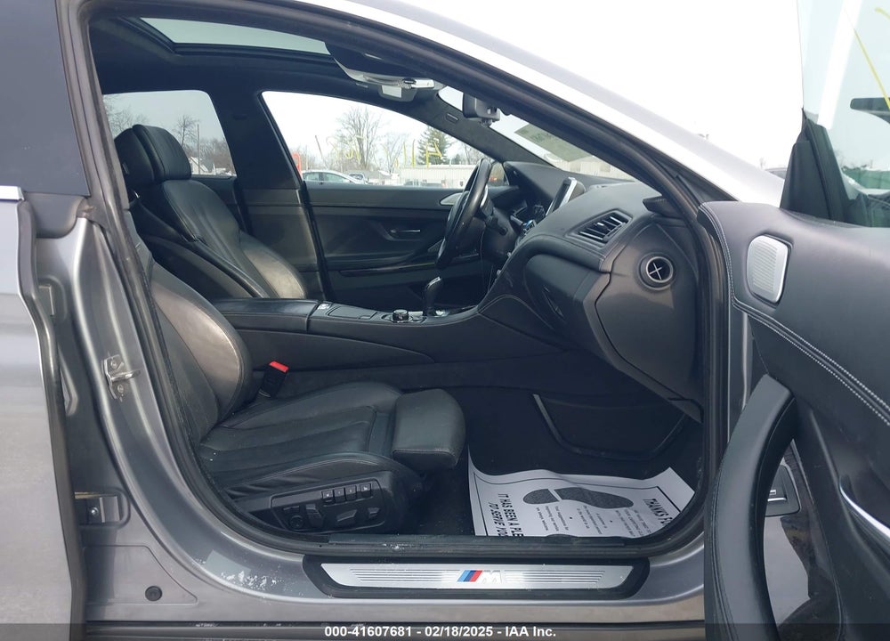 2013 BMW 650I GRAN COUPE VIN: WBA6B4C54DDG67543