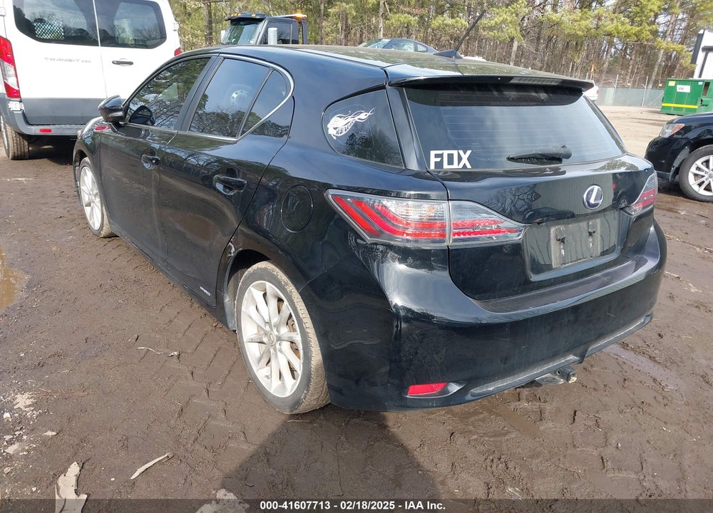 2011 LEXUS CT 200H PREMIUM VIN: JTHKD5BH0B2020073