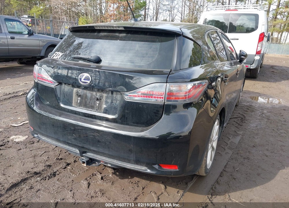 2011 LEXUS CT 200H PREMIUM VIN: JTHKD5BH0B2020073
