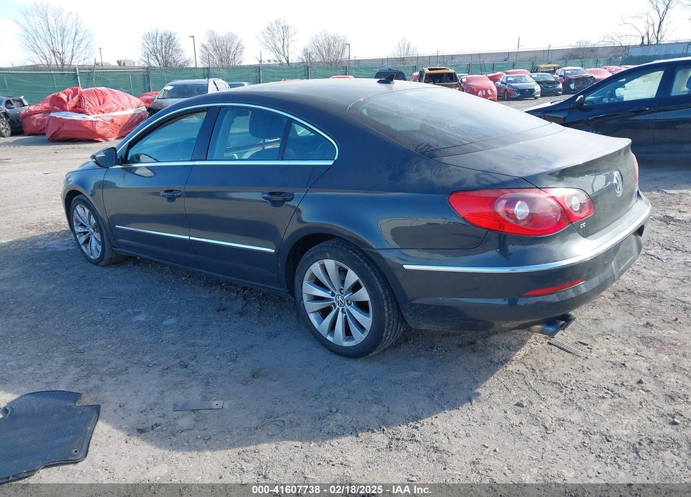 2012 VOLKSWAGEN CC LUX LIMITED VIN: WVWHP7AN6CE504030