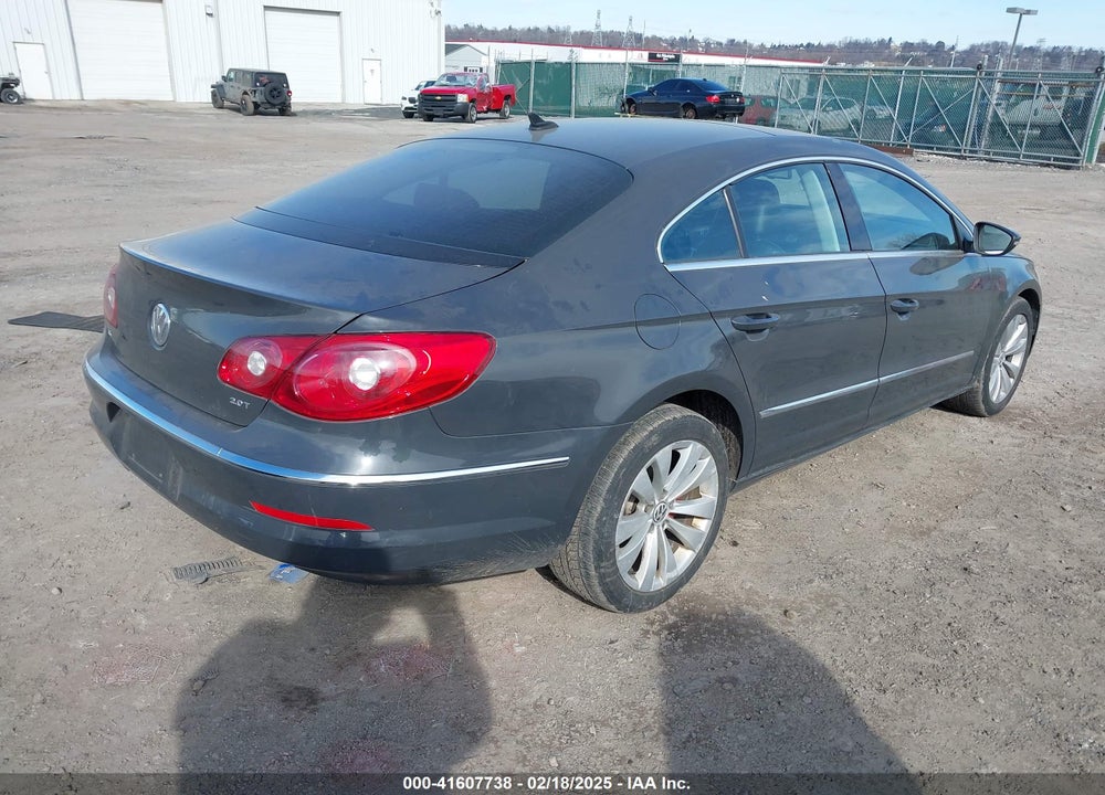 2012 VOLKSWAGEN CC LUX LIMITED VIN: WVWHP7AN6CE504030