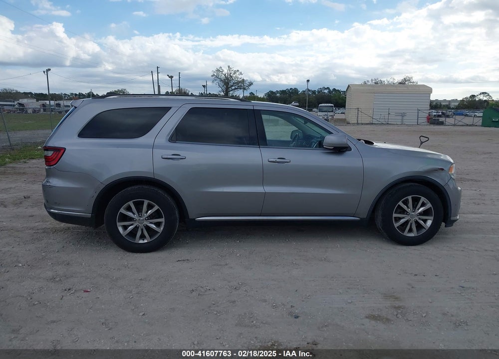 2016 DODGE DURANGO LIMITED VIN: 1C4RDHDG6GC361064