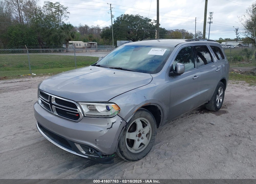 2016 DODGE DURANGO LIMITED VIN: 1C4RDHDG6GC361064