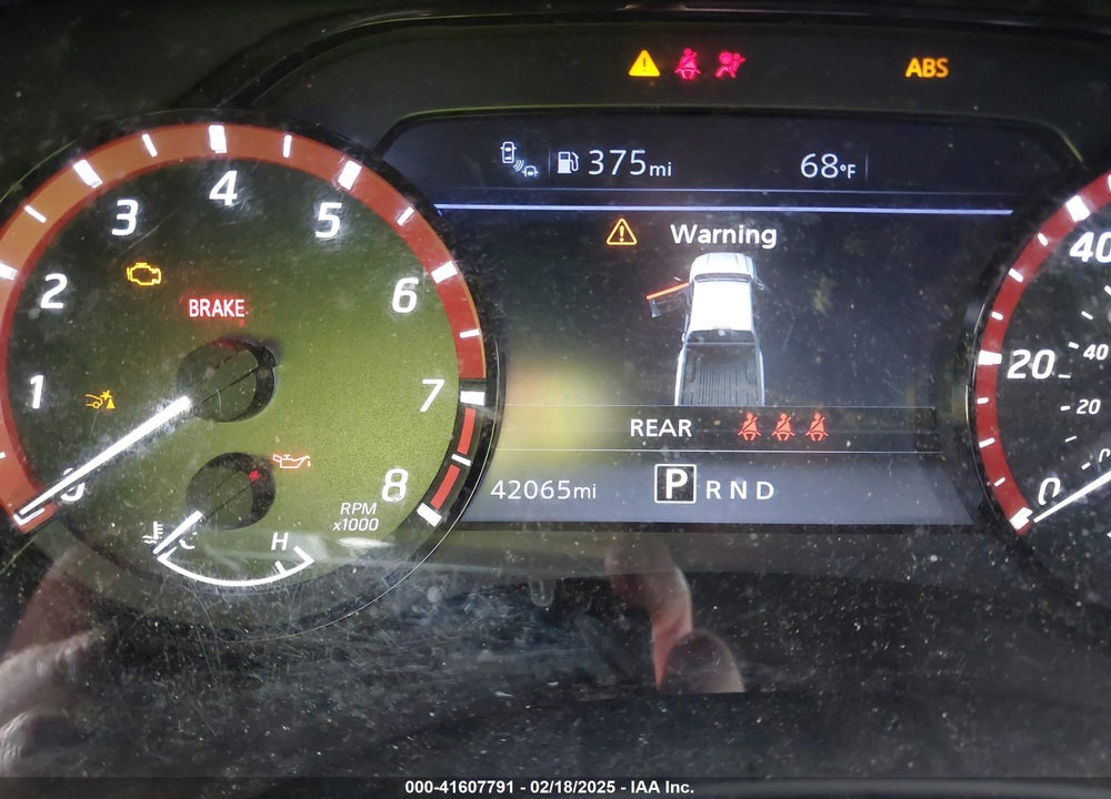 2023 NISSAN FRONTIER VIN: 1N6ED1EK4PN657159