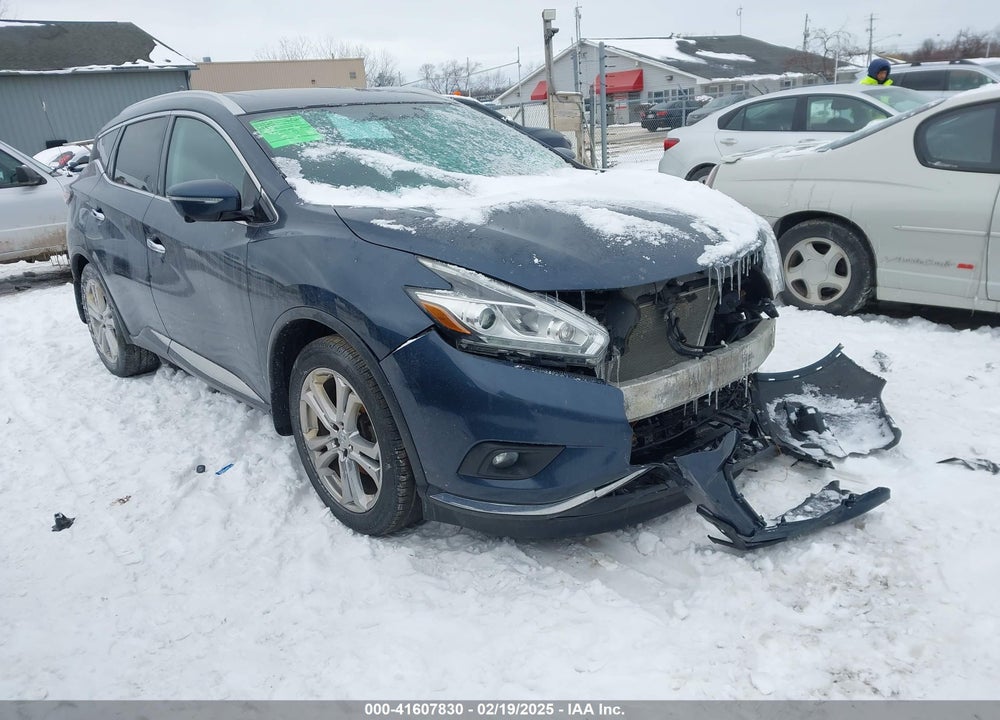 2015 NISSAN MURANO VIN: 5N1AZ2MH0FN230179
